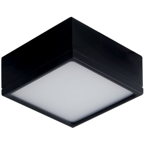 PLAFONIERA LED KLIO NERA 16W 1300LM 4000K 11,2X11,2X4,9CM