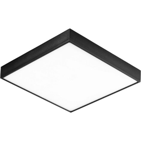 PLAFONIERA LED KLIO NERA 64,8W 6200LM 4000K 40X40X5,2CM