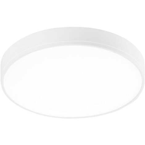 "Plafoniera LED KLIO rotonda bianca 64.8W 3000K (Luce calda) 40 cm."