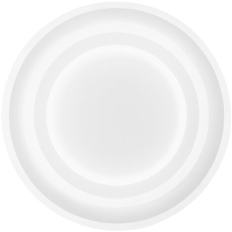 "Plafoniera LED LIFE in metallo e acrilico bianco con funzione CCT 50 cm."