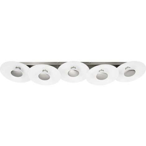 Plafoniera LED LightMe LM NIKKI 5-fl. LM85604 GU10 N/A Potenza: 25 W Bianco caldo N/A
