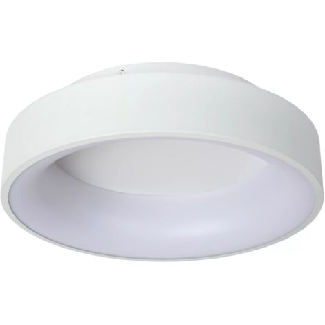 Plafoniera LED Lucide Mirage rotonda 38cm 22W bianca