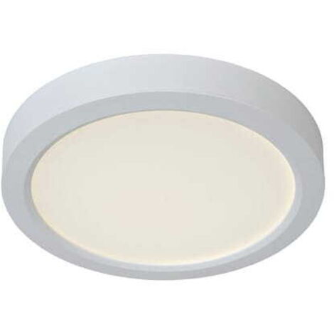 Plafoniera LED Lucide Tendo 18W 3000K bianca 22cm