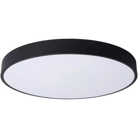 Plafoniera LED Lucide UNAR 50cm 36W nera dimmerabile