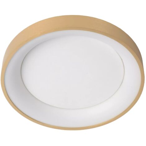 Plafoniera LED Lucide Vidal Ø28 20W oro tonda 2700K