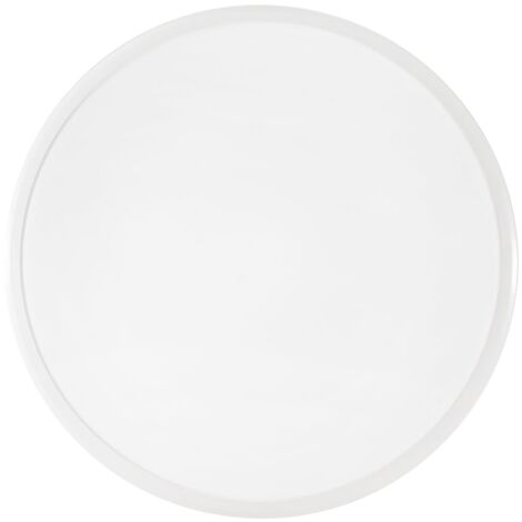 "Plafoniera LED MAYFAIR in alluminio bianco 24W con interruttore CCT 40 cm."