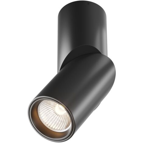 Plafoniera LED Maytoni Dafne nera 10W 3000K 800lm IP20