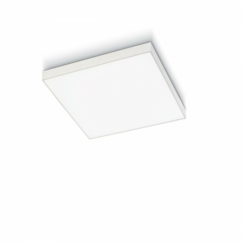 Image of Plafoniera led moderna gea led biham q gpl311c 4079lm lampada soffitto alluminio metacrilato