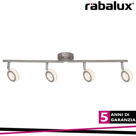 Plafoniera LED moderna Zora 4x4,5W cromo Rabalux 5942