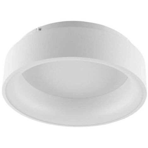 PLAFONIERA LED NOAH 40W 3-4-6500K D.45X13CM BIANC.