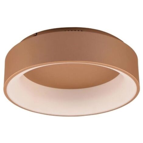 "Plafoniera LED NOAH in alluminio oro 40W con funzione CCT 45 cm."