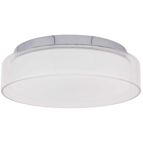 Plafoniera LED Nowodvorski PAN vetro cromo 30cm IP44