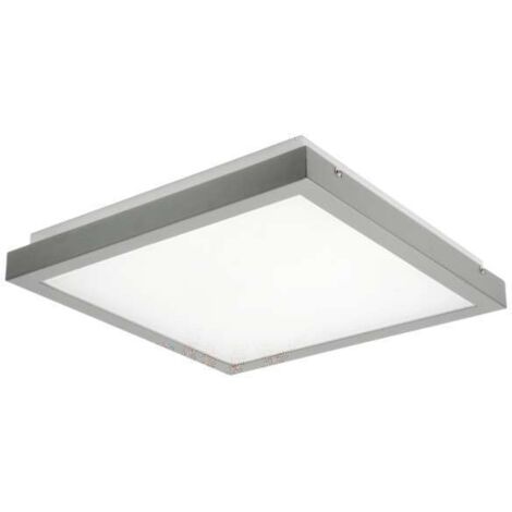 plafoniera led parete soffitto 38 watt grigio bianco naturale senza D