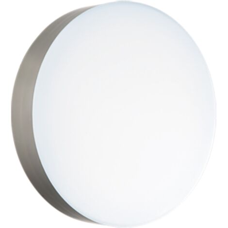 Plafoniera LED  per esterni NILO in Abs Silver D32 cm