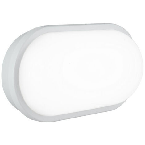 Plafoniera LED per esterno SHELLY bianca 20W 3000K (luce calda) IP65