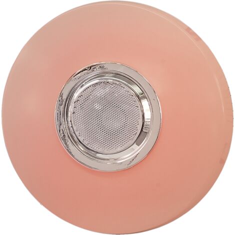 Plafoniera LED, plastica, bianco, 33x8,5x33 cm, Maia