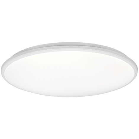 Plafoniera LED, plastica, bianco opaco, 50x7,5x50 cm, Limbus