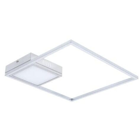 Plafoniera LED quadrata 40cm 30W cromo Rabalux Sirius
