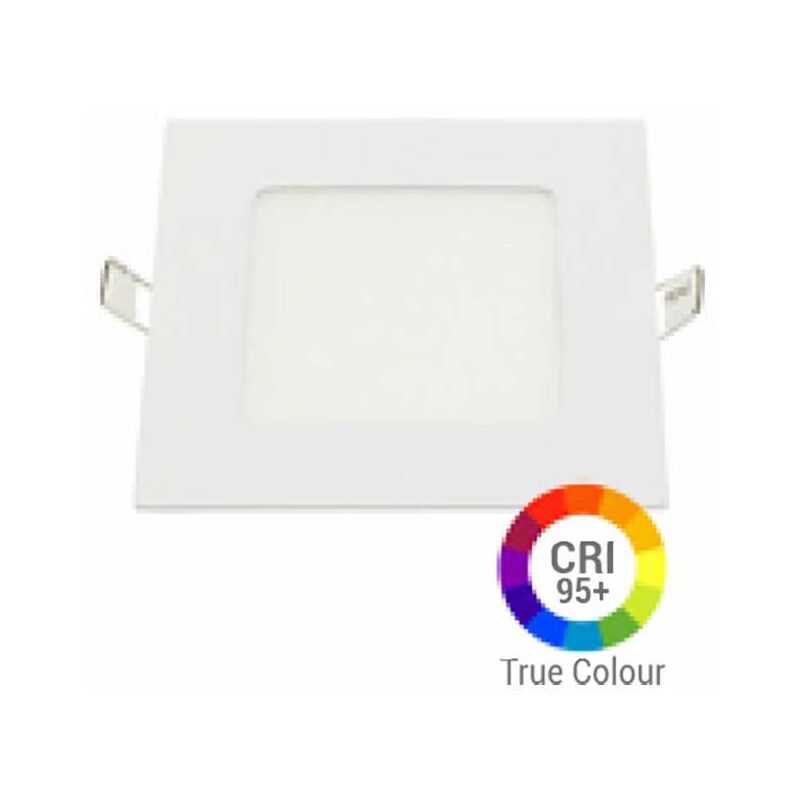 Image of Carré LED Light Box 6W Extra Recessed Plating IRC95 - Natural White 4200K