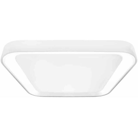 Plafoniera LED quadrata bianca 40x40 dimmer Milagro