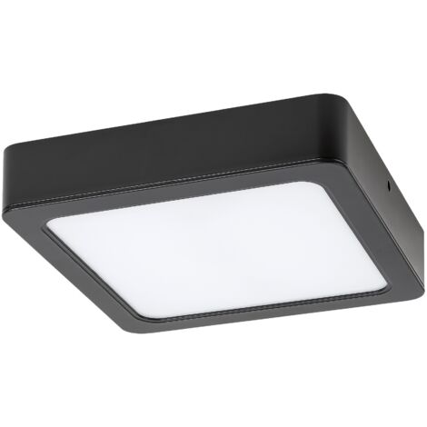 Plafoniera LED quadrata nera Rabalux Shaun2 24W 4000K