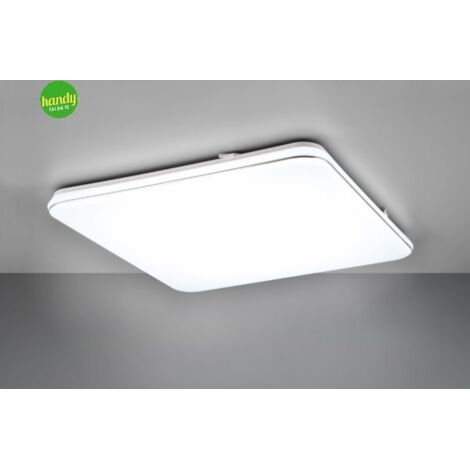 REALITY LEUCHTEN Plafoniera led quadrata trio lighting blanca 46w 4000k bianco - r64144201