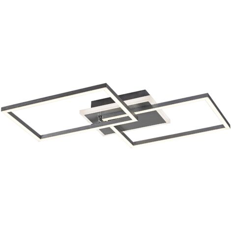 Plafoniera LED Rabalux Athelstan 40W argento 4000K