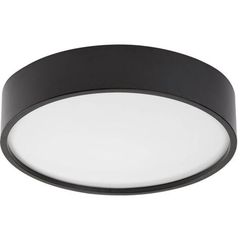 Plafoniera LED Rabalux Larcia 28,5cm 19W nera IP44