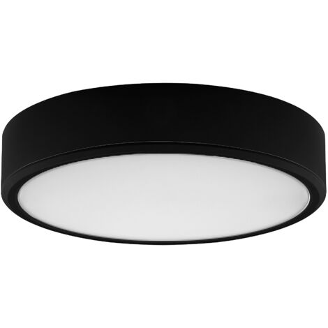 Plafoniera LED Rabalux Lauri Ø21,5 nera 22W CCT variabile