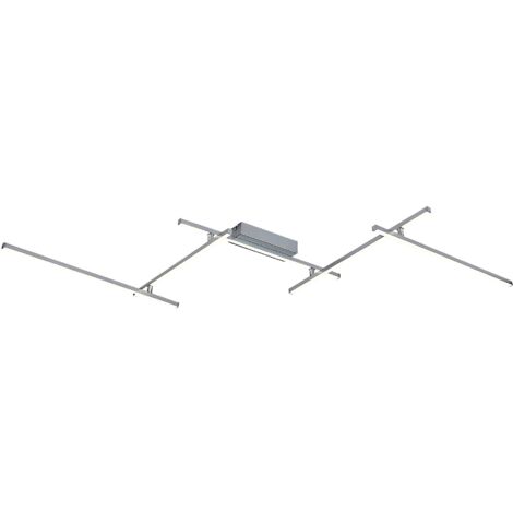 Plafoniera LED Rabalux Negan 40W argento 178cm 4000K