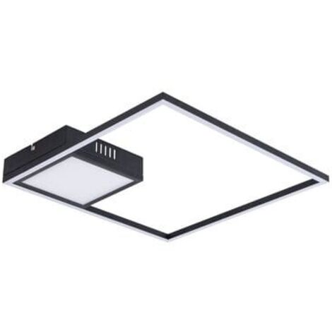 Plafoniera LED Rabalux Sirius 30W nero opaco 40cm 4000K