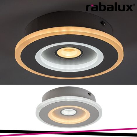 Plafoniera LED Rabalux Taneli 20cm 20W bianca tonda CCT