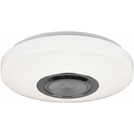 Plafoniera LED da esterno 25,4x 13 cm termoplastica bianco