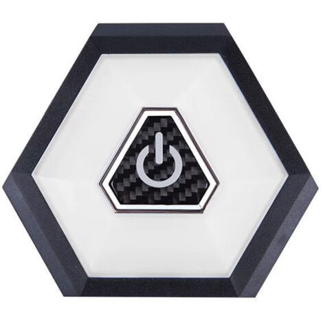 Plafoniera LED ricaricabile per interni auto, illuminazione magnetica per box da tetto, 10,5x9,2x1,2 cm