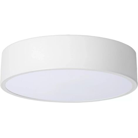 Plafoniera LED rotonda 20 cm 12W bianca UNAR Lucide
