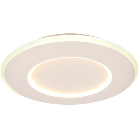 Plafoniera LED rotonda 39,6cm 24W bianca Lucide Axelle
