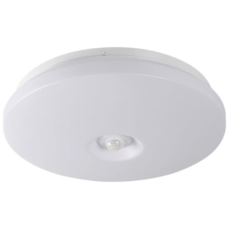 Plafoniera LED rotonda bianca PIR 12W Kanlux Fogler
