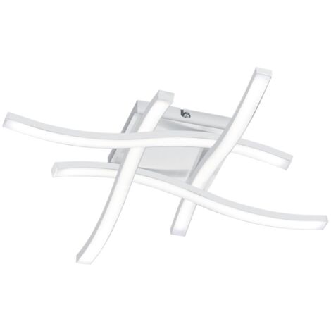 PLAFONIERA LED ROUTE BIANCO 4 LUCI X 5W 4000K