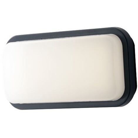 PLAFONIERA LED SHELLY GRIGIA 15W 24CM 3-4000K IP6.