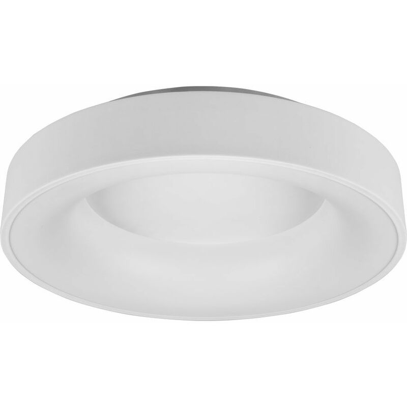 Image of Etc-shop - Lampada da soffitto a led Faretto da soggiorno Illuminazione corridoio Lampada switch-dimmer rotonda bianco-opaco