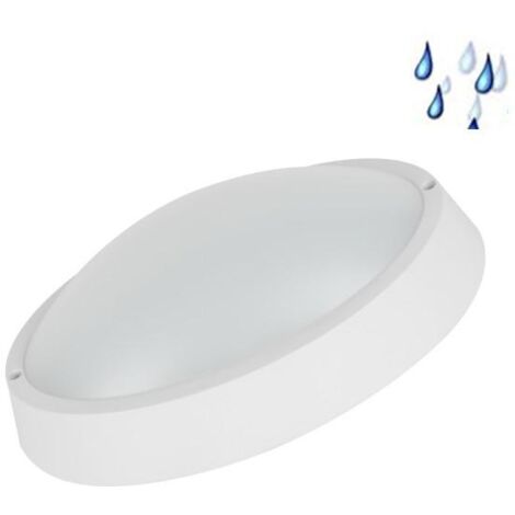 PLAFONIERA LED SPEEDY 18W 4000K IP65 D.19,5X3,5CM.