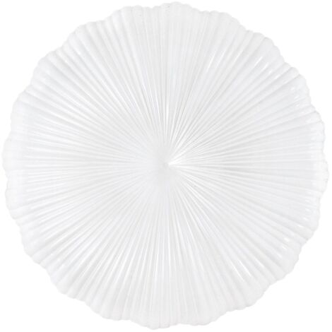 "Plafoniera LED SPRING bianca 40W con telecomando incluso e Wi-Fi 50 cm."