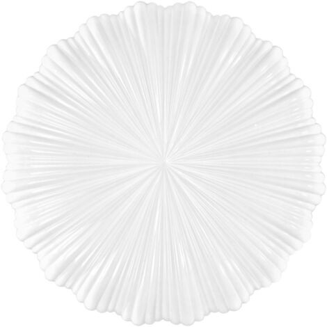 "Plafoniera LED SPRING bianca 66W con telecomando incluso e Wi-Fi 80 cm."