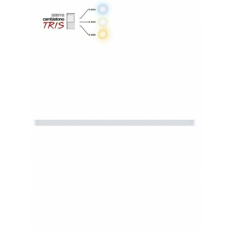 Plafoniera LED Stagna Cambiatono 45W 5900LU.1,5MT IP65