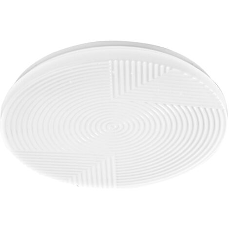 "Plafoniera LED STREAM 40W in acrilico bianco con funzione CCT 50 cm."