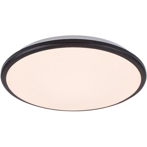 Plafoniera LED tonda 27 cm 18W nera Rabalux Engon IP20