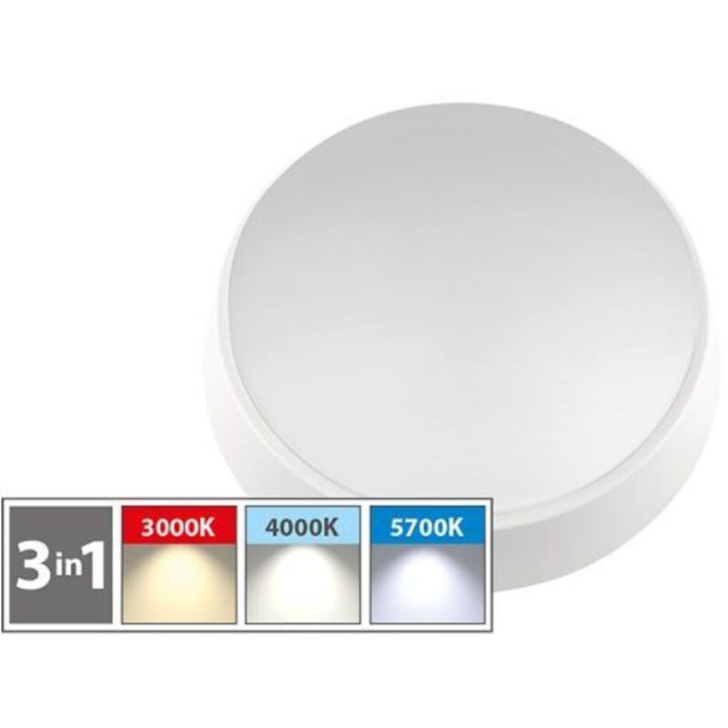 PLAFONIERA LED TONDA 'BT' 12W - 1100 lumen