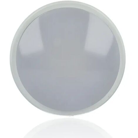 Plafoniera LED tonda con rilevatore di presenza, 12W, 220Vac, Luce Naturale, Bianco