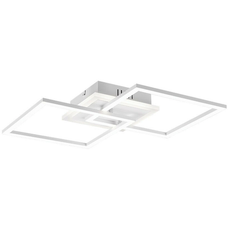 Image of Trio Lighting - Reality Venida Lampada da semi-incasso quadrata Venida Modern da 57 cm a led bianco opaco 4000K