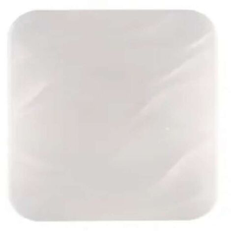 "Plafoniera LED WAVE bianca in Acrilico 24W con CCT 43x43x8.5cm."